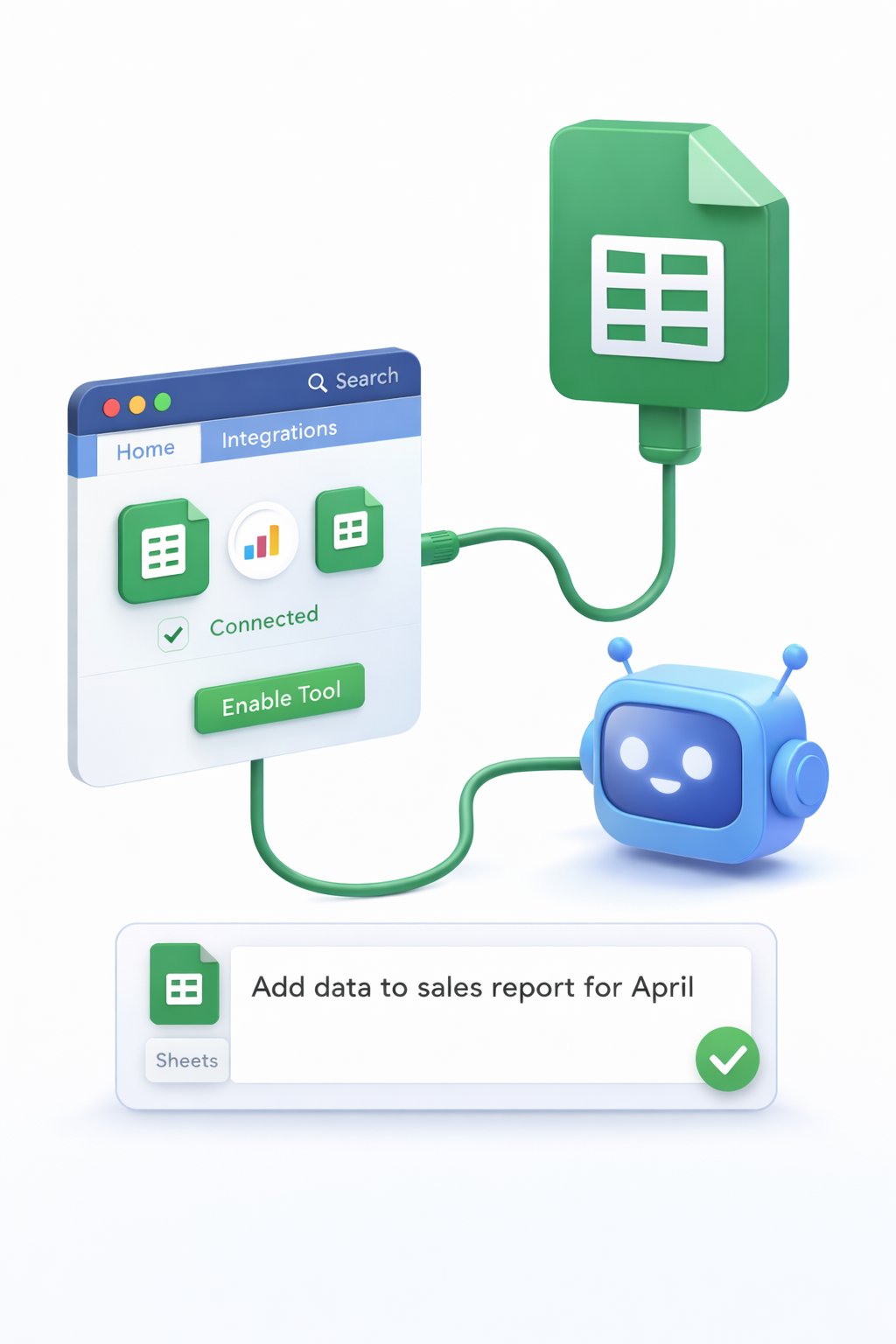 Google Sheets Automation: Data Entry & AI Analysis with TenseAI